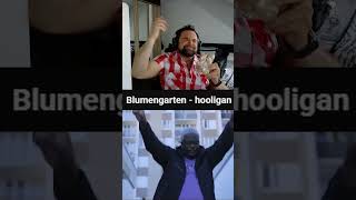 Part 2 Hooligan von Blumengarten ist WILD 🔥 #rap #reaction #deutschrap