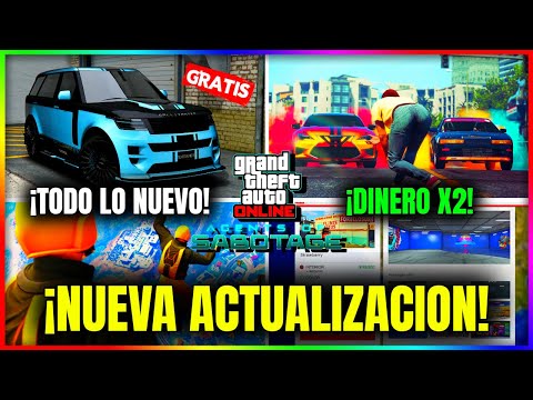 NUEVA ACTUALIZACION en GTA5 Online! TODO LO NUEVO! DOBLE DINERO, DESCUENTOS, EVENTO Y MÁS!