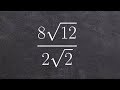 Radical Expressions and Operations
