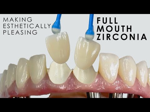 Making an Esthetically-Pleasing Zirconia Implant