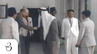 Belanda menyambut Sultan Hadramaut Yaman di Batavia (1948) & Berita Pertemuan Bung Hatta - Van Mook