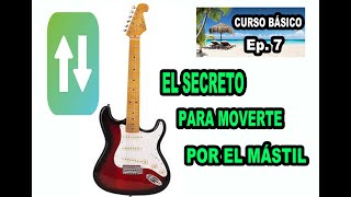 CÚAL ES LA MEJOR MANERA DE MOVERTE POR EL MÁSTIL ARRIBA Y ABAJO EN LA GUITARRA (con facilidad)!!