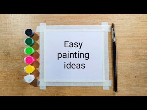 Easy and beautiful watercolour painting for beginners step by step