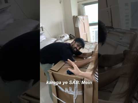 GHAR HAI YA IKEA KA GODOWN!  #funny #vlog #shorts #youtube #viral #comedy #diy #explore #love