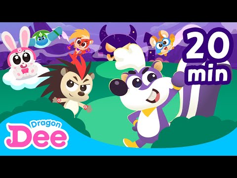Top Animal Heroes Compilation | Help! Animal Heroes! 🚨 | Dragon Dee Songs for Children