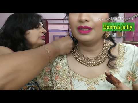 लहगें पर चुन्नी और सर पर पल्लू कैसे ले /लहगें पर स्टाइलिस्ट दुपट्टा और सर से पल्लू ले