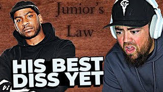 JOYNER HAS TO RESPOND | Rapper Reacts to SKEPTA - JUNIOR'S LAW (Joyner Lucas Diss)