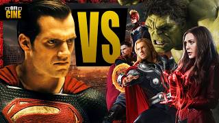 SUPER MAN VS OS VINGADORES do UCM (SERÁ-QUE-ELE-AGUENTARIA O TRANCO)