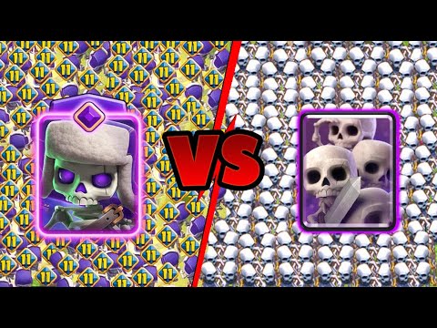 Evolved Skeletons vs Skeleton Army | Clash Royale Challenge #28