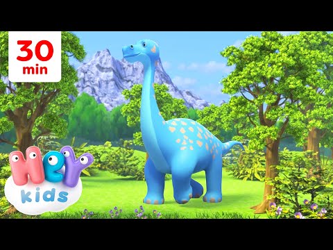 Canción de los dinosaurios 🦕 | Caricaturas para Niños en Español | HeyKids - Canciones infantiles