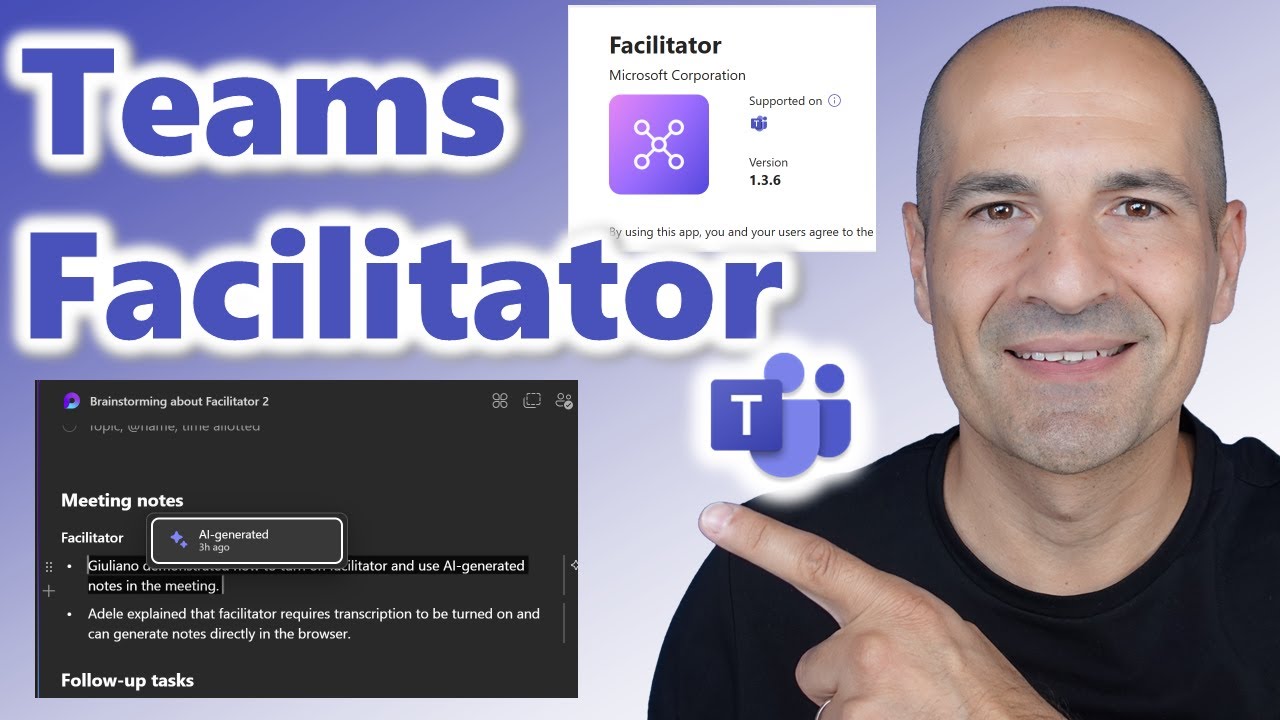 How to use Facilitator in Teams [Meeting AI Assistant]