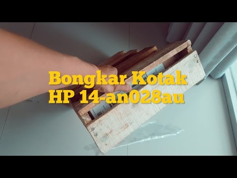(INDONESIAN) Bongkar Kotak: HP Notebook 14-an028au