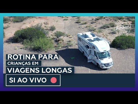 Motorhome Santo Inácio: Como criar uma rotina para crianças em viagens longas