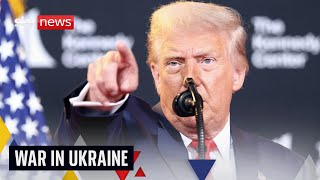 Trump threatens 'very severe consequences' if Putin doesn't agree to ceasefire at summit