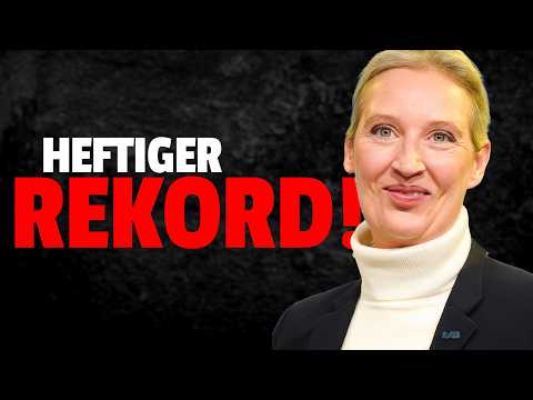 💥REKORDWERT! AfD erreicht 32 Prozent in brisanter Umfrage!