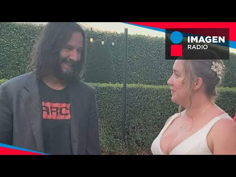Hombre se encuentra a Keanu Reeves, lo invita a su boda y sí va