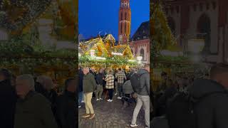 Vibes of Frankfurt Germany 🇩🇪 Weihnachtsmarkt