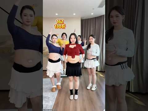 다양한 체형의 여성들이 복부 보정 팬티를 착용해봤어요!! 이 복부 보정 팬티는 정말 놀랍네요...#makeuptutorial #douyin #길화장 #길화걸