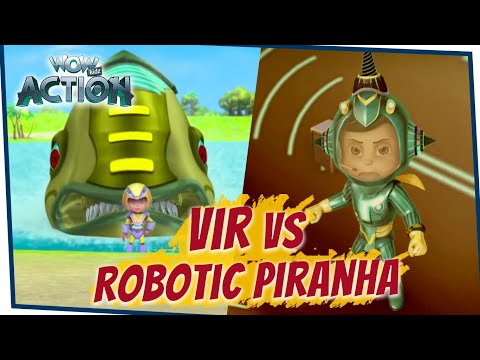 VIR: The Robot Boy Cartoon in Hindi- EP76B | Full Episode | Hindi Cartoons For Kids |Wow Kidz Action