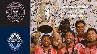 Inter Miami MLS Champions 2025  | Uncle Ed Review