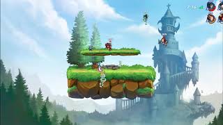 Brawlhalla: Intense 1 on 1 From 2v2 Game mode ! Gameplay with skills