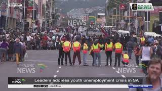 YouTube video thumbnail: Leaders Address Youth Unemployment Crisis in SA