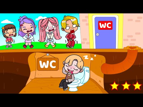 Please Open The Toilet Door ! | Sad Story | Avatar World | Toca Animation