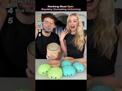 Ranking Most Epic Squishy Dumpling Unboxing