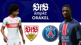 ⚪🔴 Gelingt der Einzug in die KO-Runde? 🔴⚪ VfB Stuttgart vs. Paris Saint-Germain - VfB.kmpkt Orakel