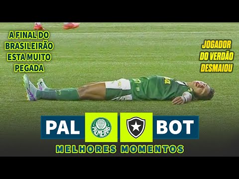 Palmeiras x Botafogo - Melhores Momentos I Brasileirão 2024