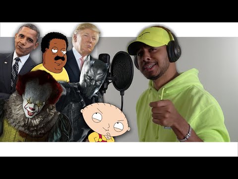 Rap Songs in Voice Impressions! (2019) Pennywise, Black Panther, Stewie Griffin + MORE!