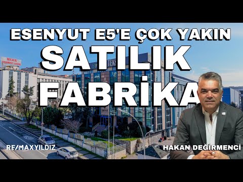 Esenyurt'ta E5'e Yakın Satılık Fabrika ve Arsa