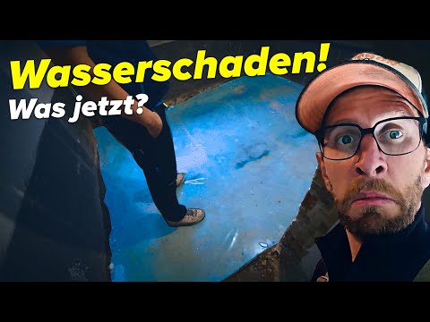 Desaster im Bad! Fußbodenheizung beschädigt - Wasserschaden im Keller! | JWS 9