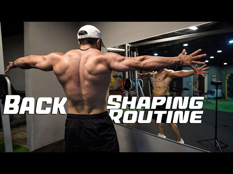 BACK SHAPING ROUTINE / 8 AWESOME EXERCISE