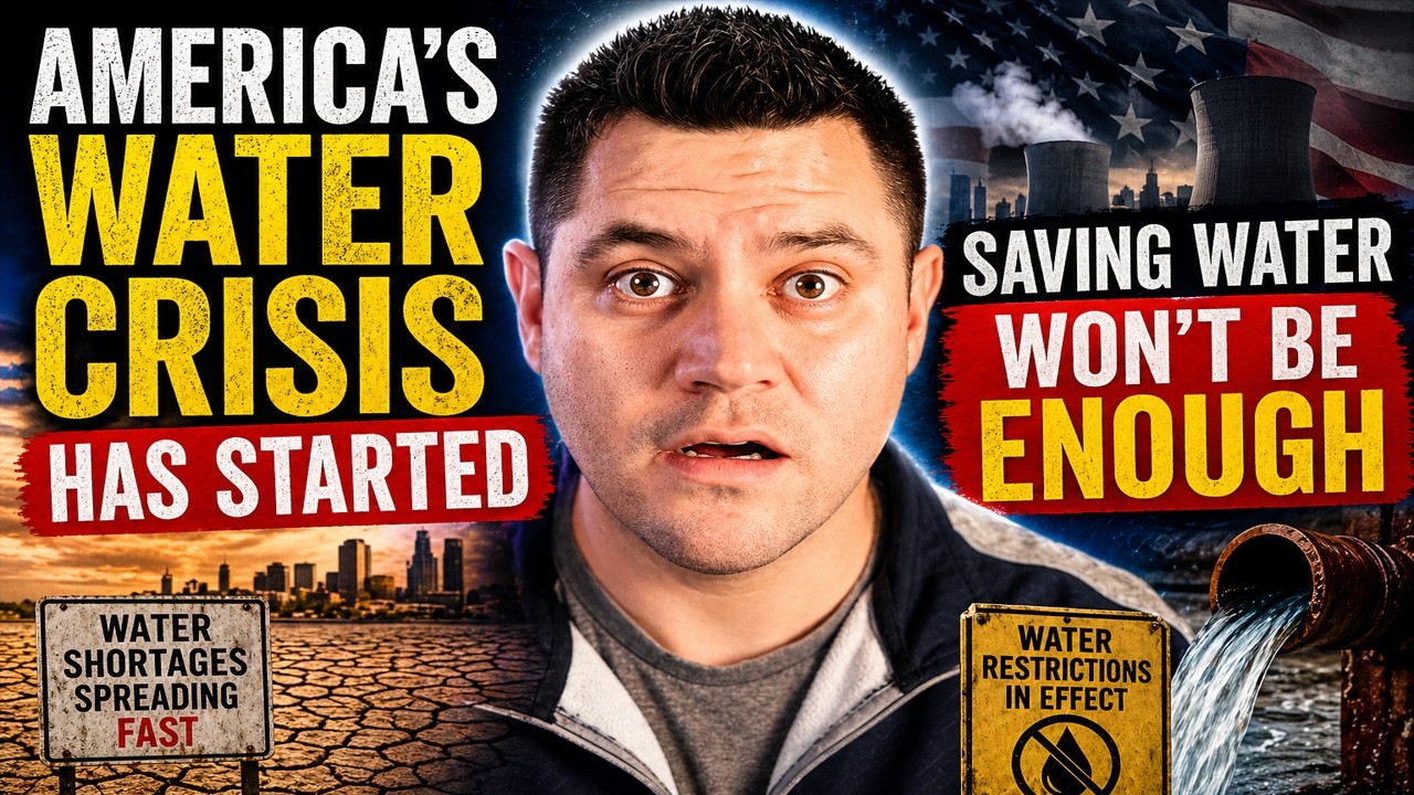 America’s Water Crisis Has Started | Saving Water Won’t Be Enough