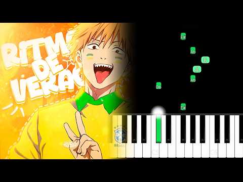 RITMO DE VERAO (SLOWED) ▶ Piano Tutorial