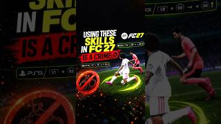 Using These Skills in FC 27 is A CRIME 🚫⚡ #footballshorts #football
