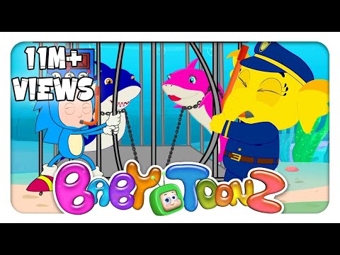 Big Sharks Saves Treasure | Best Nursery Rhymes Collection For Kids | Baby Toonz Kids TV
