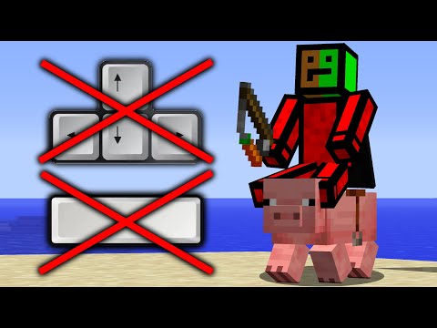 Minecraft, But You Can't Walk Or Jump...