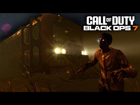 TRANZIT in The DARK AETHER in BLACK OPS 7 ZOMBIES! TRANZIT REMASTERED (BO7 Zombies Gameplay Teaser)