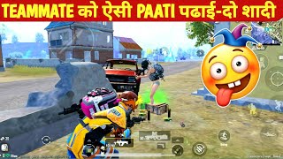 FOOLED MY TEAMMATE 🤡-TOPIBAAZ PRANK BGMI COMEDY video online gameplay MOMENTS CARTOON FREAK#bgmi