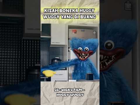 KISAH ASLI BONEKA HUGGY WUGGY YANG DI BUANG DI TONG SAMPAH??!!😱 | Esterviona #shorts #story
