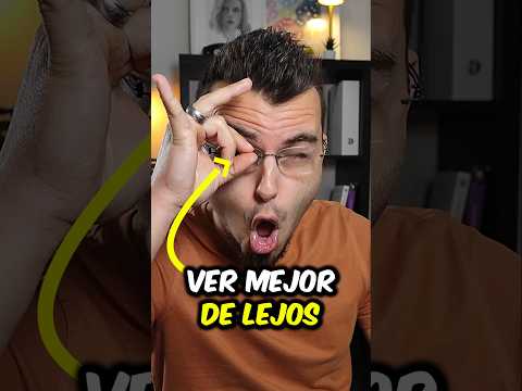 Cómo ver Mejor de Lejos SIN GAFAS Usando Solo tus Dedos ¡Gafas estenopeicas! 🤓🤯
