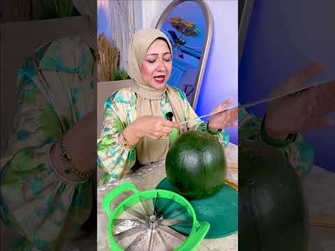 واخيرًا قطاعة البطيخ قطعت البطيخة بس برضو اتكسرت