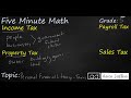 Exploring Types of Taxes in Personal Financial Literacy