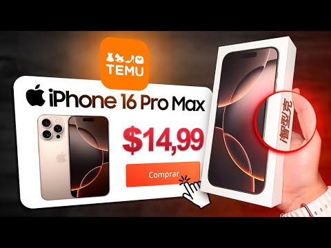 Compré un iPhone 16 Pro Max en TEMU y me llegó esto…