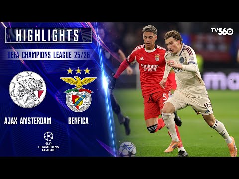 HIGHLIGHTS | AJAX AMSTERDAM VS BENFICA | 26/11 | 3 ĐIỂM TRỌN VẸN | UEFA CHAMPIONS LEAGUE 25/26 thumbnail