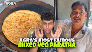Agra Ka Most Famous Mix Veg Paratha