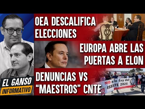 NUEVO GOLPE DE EUA! OEA DESCALIFICA ELECCIONES JUDICIALES. PRESIDENTA DA ESTATE QUIETA A REPORTERA