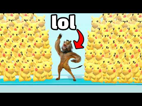 How many Pokemon can 1 Lion beat?